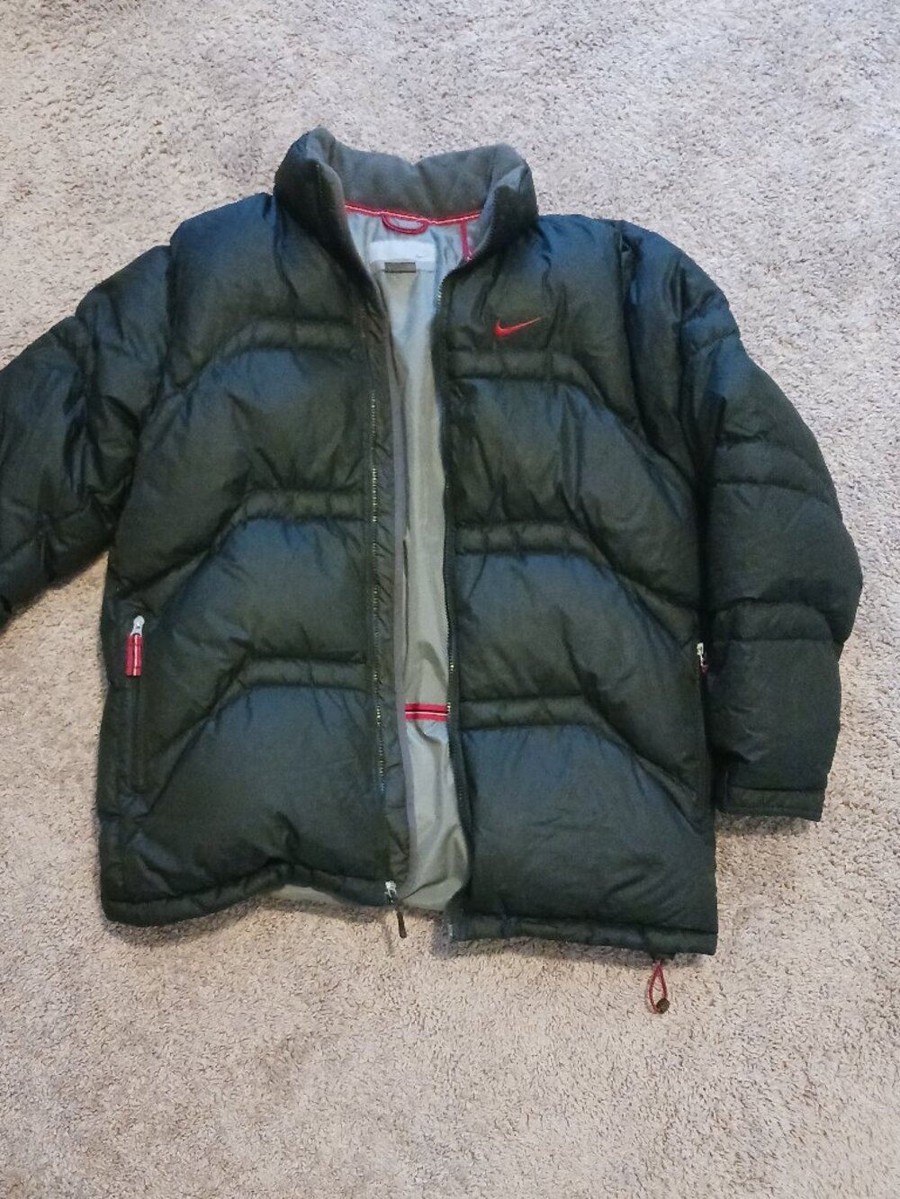 Vintage Nike Down puffer jacket y2k size Large